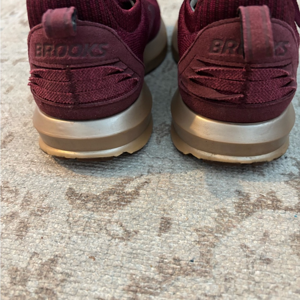 Brooks Women's Athletic Shoes - Burgundy - Picture 8 of 13